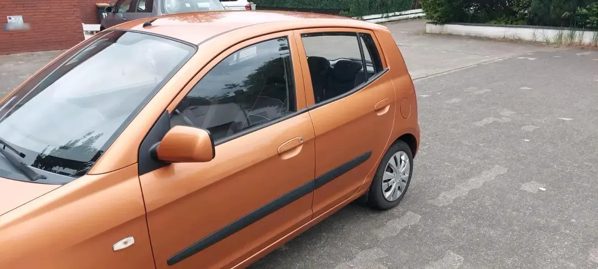 Gebraucht Kia Picanto 65 PS (47 kW) 2006 Orange Kleinwagen