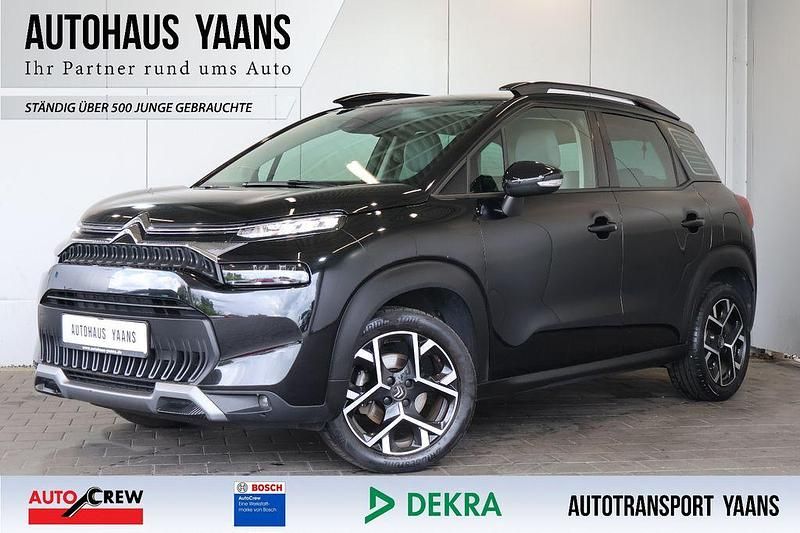 Schwarz Gebraucht 2022 Citroën C3 Aircross Shine SUV | 12.289 € (Guter Preis) - Bild 1/4