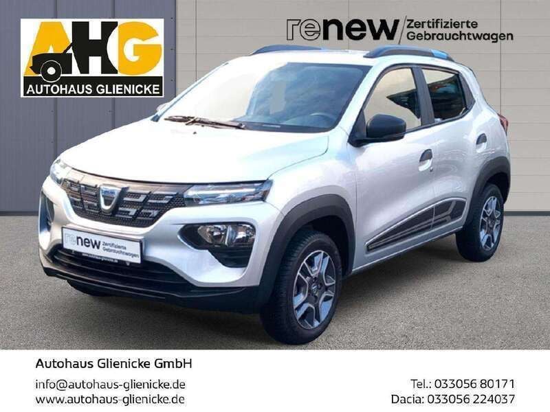 Diamantsilbergrau Gebraucht 2021 Dacia Spring Comfort Kleinwagen | 8.990 € (Guter Preis) - Bild 1/4