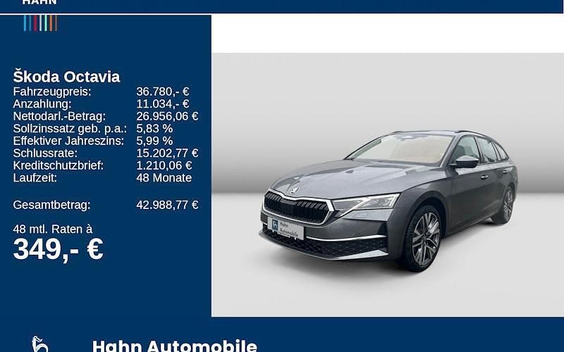 Neu Skoda Octavia Selection 116 PS (85 kW) 2025 Grau Kombi