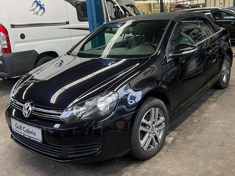 Gebraucht VW Golf Cabriolet 122 PS (89 kW) 2012 Schwarz Cabrio