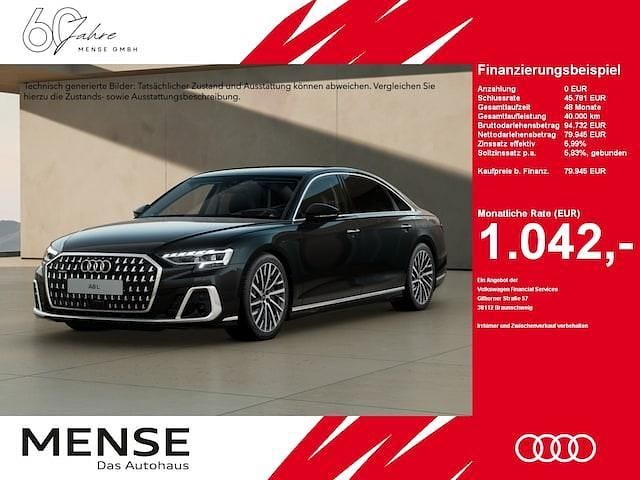 Gebraucht Audi A8L Ambiente 462 PS (339 kW) 2024 Mythosschwarz Limousine