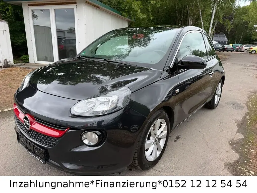 Gebraucht Opel Adam Glam 69 PS (50 kW) 2014 Schwarz Kleinwagen