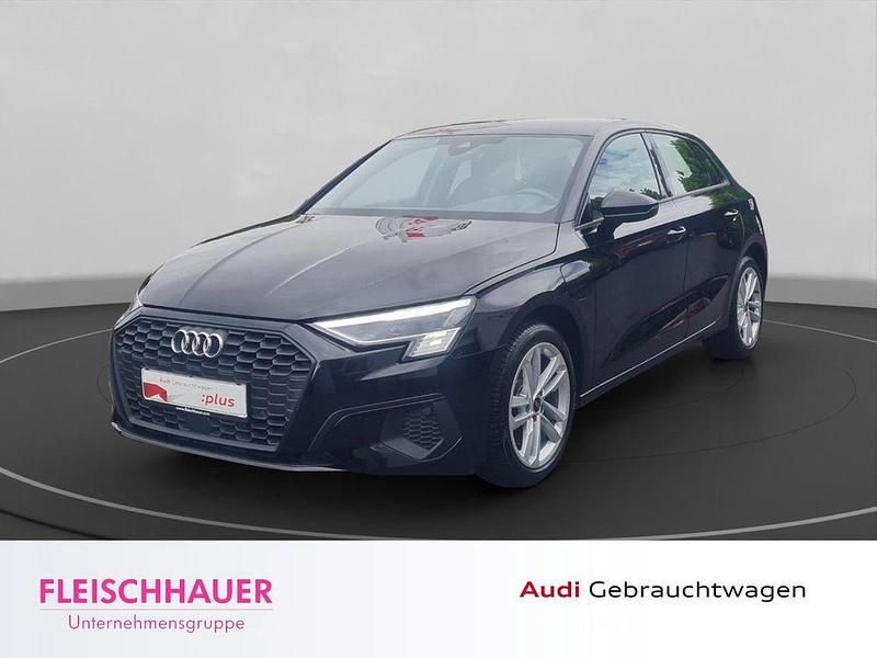 Schwarz Gebraucht 2022 Audi A3 Sportback e-tron Sport Limousine | 22.990 € (Guter Preis) - Bild 1/4
