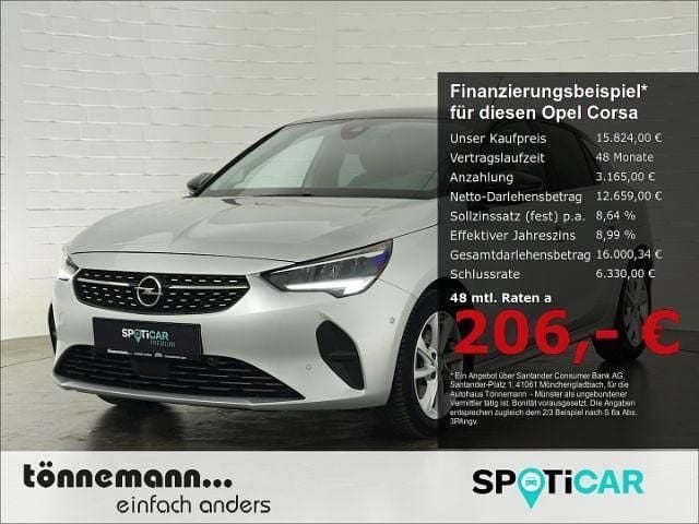 Silber Gebraucht 2023 Opel Corsa Elegance Kleinwagen | 15.824 € (Fairer Preis) - Bild 1/4