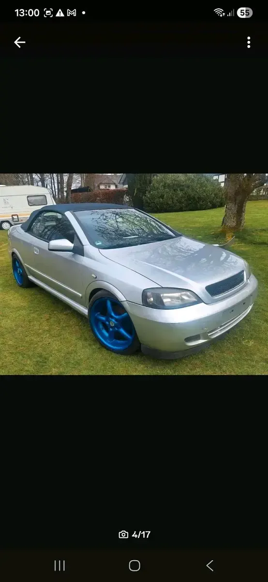 Gebraucht Opel Astra 125 PS (91 kW) 2004 Cabrio