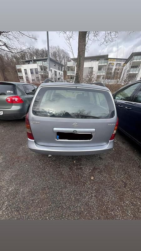 Gebraucht Opel Astra 2003 Silber Kombi