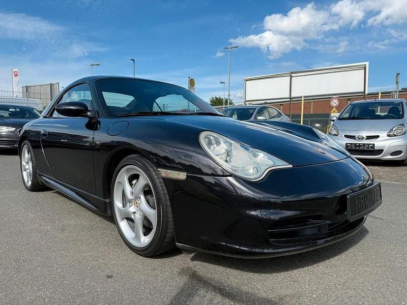 Schwarz Gebraucht 2004 Porsche 911 Carrera 4 Cabriolet Sport Cabrio | 37.000 € (Guter Preis) - Bild 1/4