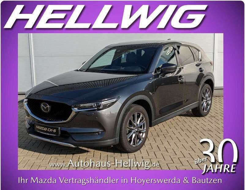 Machine grey metallic Gebraucht 2019 Mazda CX-5 Sports-Line SUV | 21.980 € (Fairer Preis) - Bild 1/4