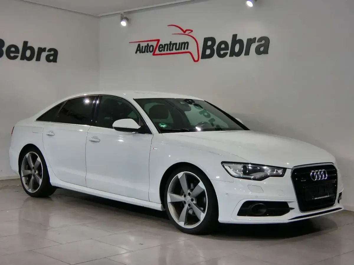 Gebraucht Audi A6 S-Line 204 PS (150 kW) 2014 Gletscherweiss Limousine