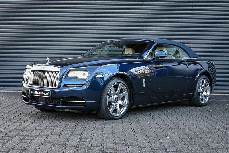 Blau Gebraucht 2016 Rolls Royce Dawn Cabrio | 289.900 € - Bild 1/4