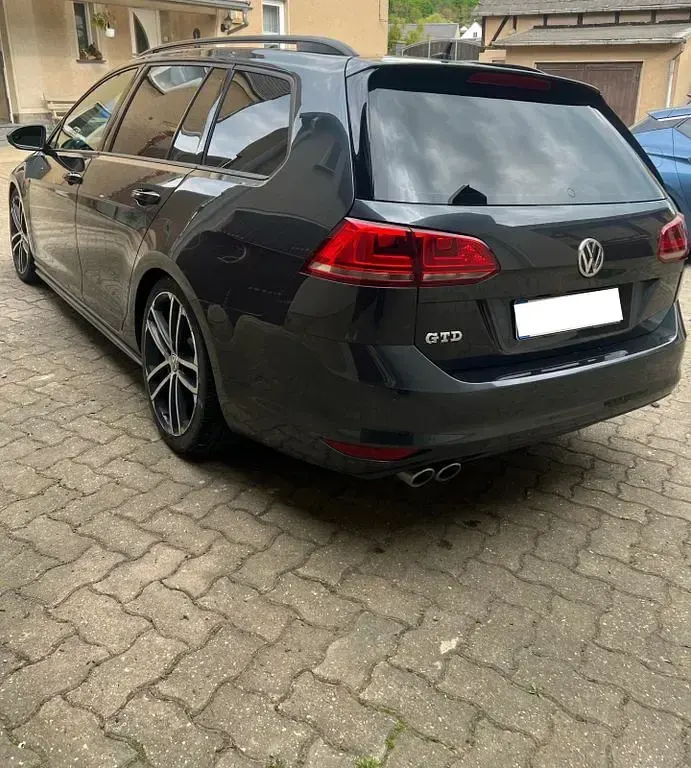 Gebraucht VW Golf VII GTD 184 PS (135 kW) 2017 Schwarz Kombi