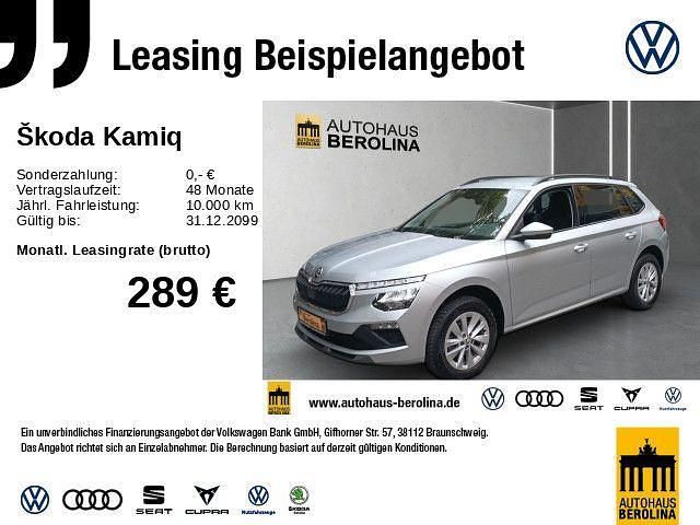 Silber Gebraucht 2024 Skoda Kamiq Selection SUV | 22.970 € (Guter Preis) - Bild 1/4