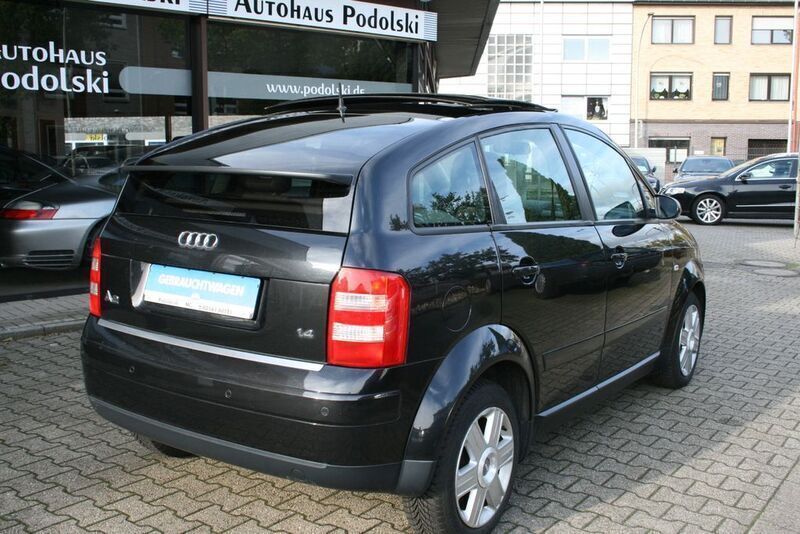 Gebraucht Audi A2 75 PS (55 kW) 2001 Ebonyschwarz perleffekt Kleinwagen
