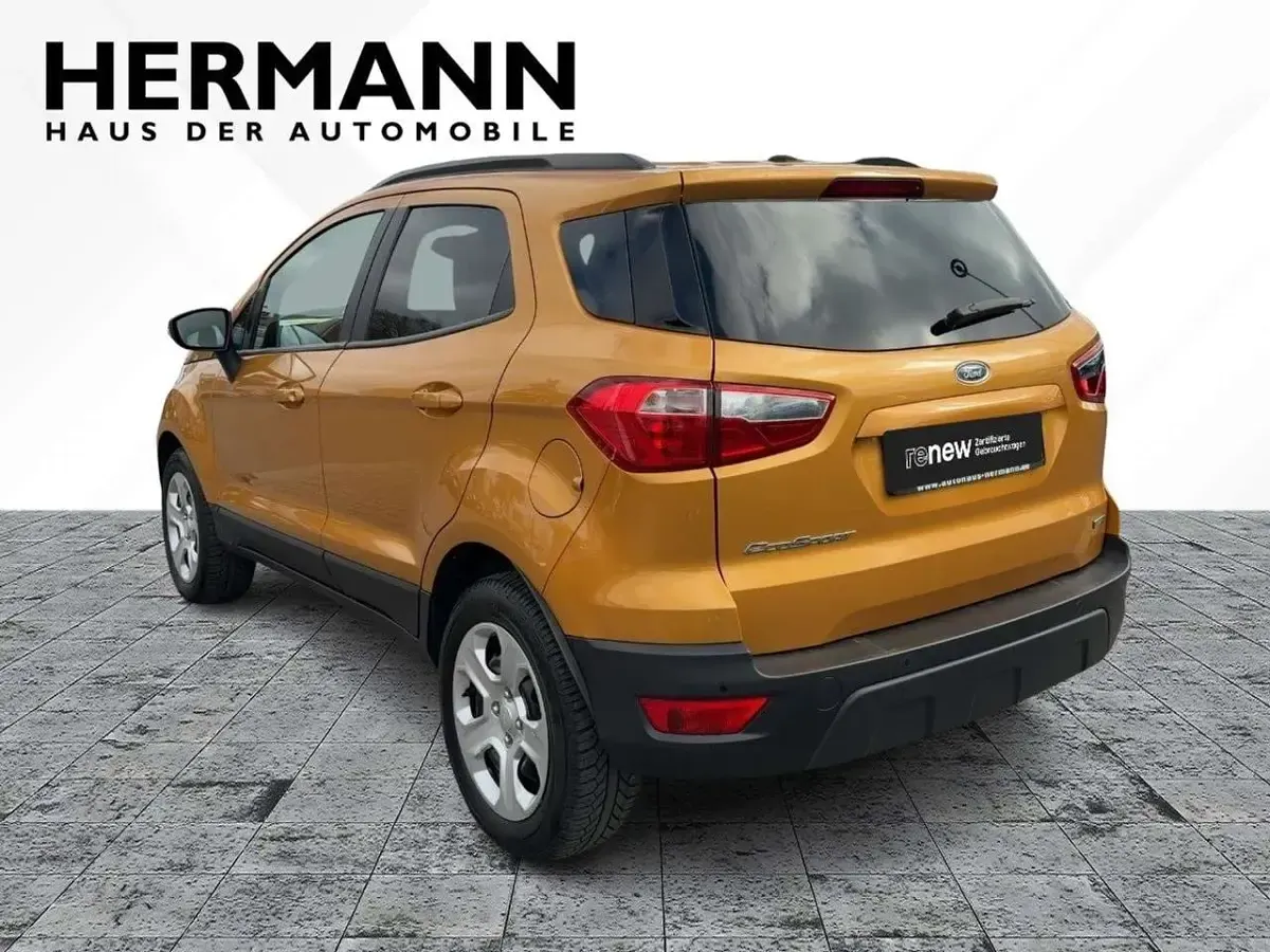 Gebraucht Ford Ecosport Cool & Connect 101 PS (74 kW) 2019 Gelb SUV