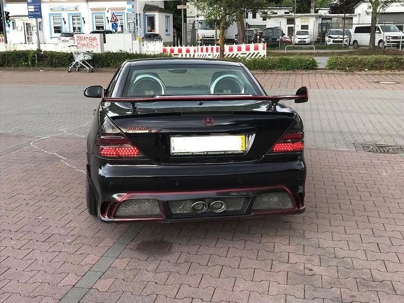 Gebraucht Mercedes SLK320 218 PS (160 kW) 2001 Schwarz Cabrio