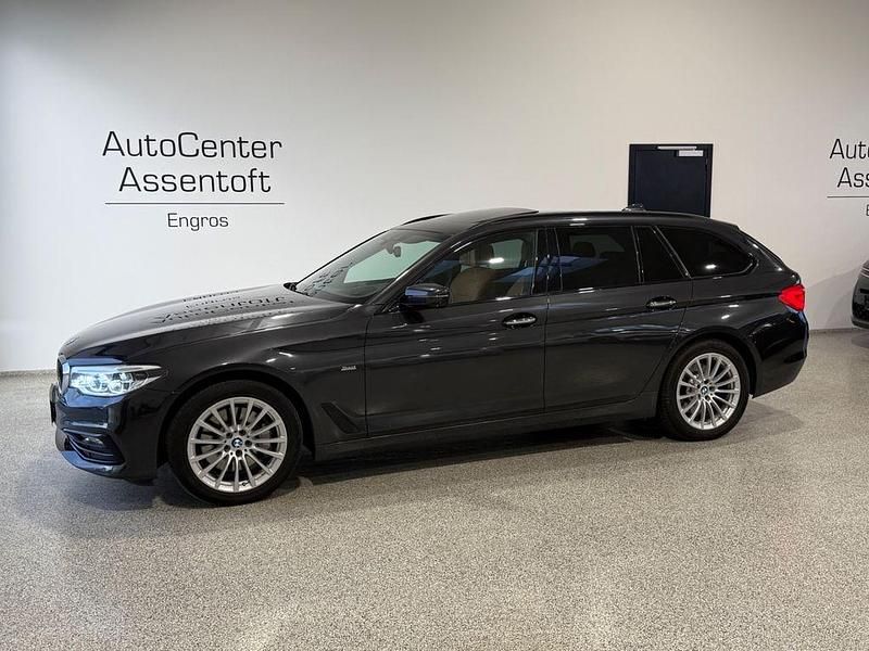 Grau Gebraucht 2017 BMW 530 Sport Line Kombi | 19.375 € (Guter Preis) - Bild 1/3