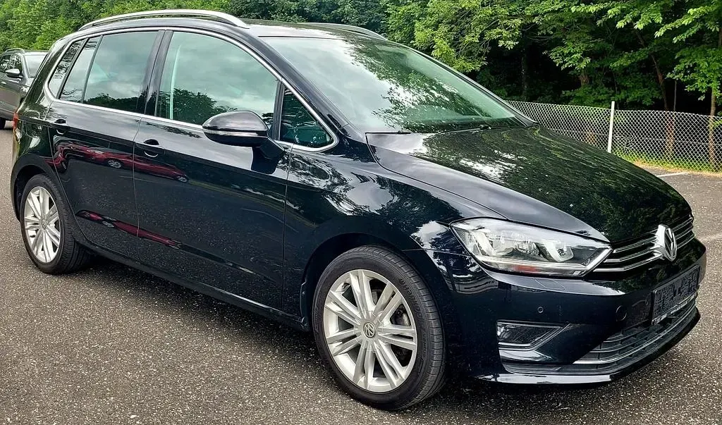 Gebraucht VW Golf Sportsvan Highline 150 PS (110 kW) 2016 Schwarz Van / Kleinbus