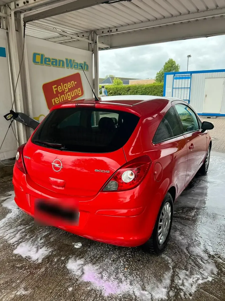 Gebraucht Opel Corsa 69 PS (50 kW) 2010 Rot Kleinwagen