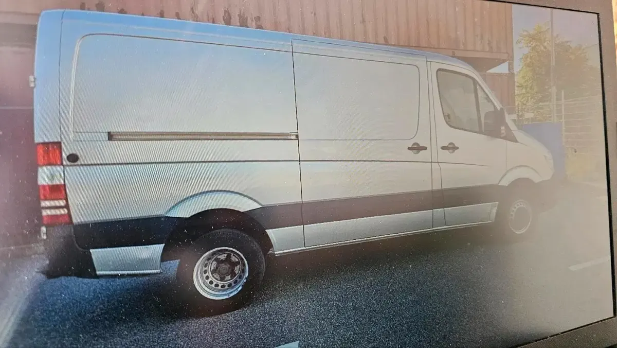 Gebraucht Mercedes Sprinter 163 PS (119 kW) 2018 Grau Van