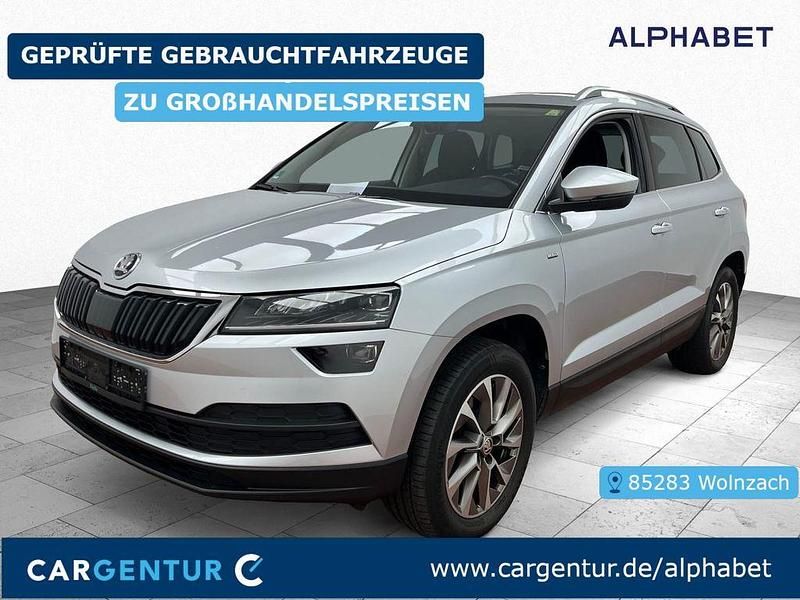 Silber Gebraucht 2021 Skoda Karoq Clever SUV | 21.490 € (Guter Preis) - Bild 1/2
