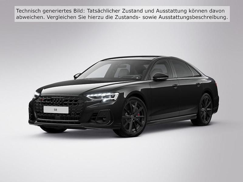 Mythosschwarz metallic (metallic) Gebraucht 2023 Audi S8 Ambiente Limousine | 99.880 € (Fairer Preis) - Bild 1/4