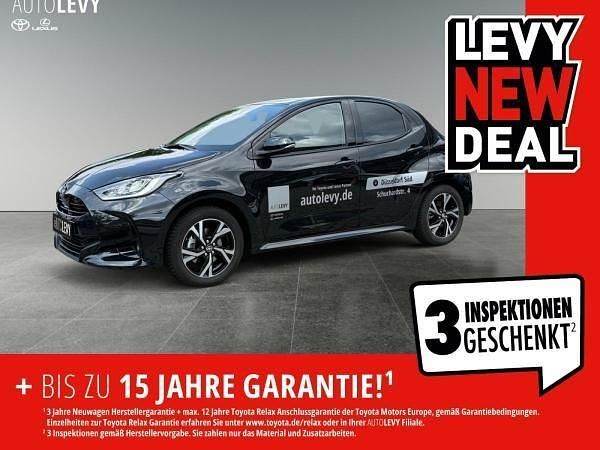 Schwarz (schwarz ) Gebraucht 2025 Toyota Yaris Kleinwagen | 26.665 € (Fairer Preis) - Bild 1/4