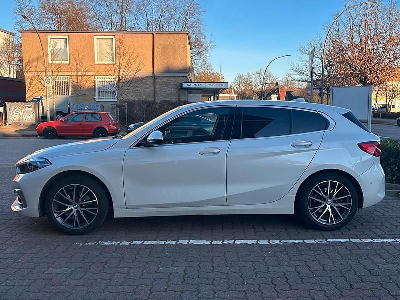 Gebraucht BMW 116 Luxury Line 109 PS (80 kW) 2021 Weiß Kleinwagen
