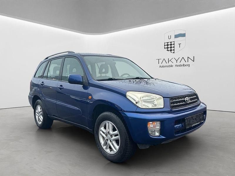 Gebraucht Toyota RAV4 125 PS (91 kW) 2003 Blau SUV