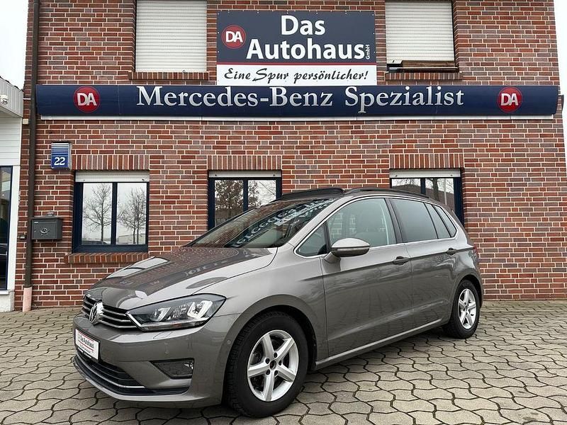 Grau Gebraucht 2014 VW Golf Sportsvan R-line Van / Kleinbus | 15.490 € (Fairer Preis) - Bild 1/4