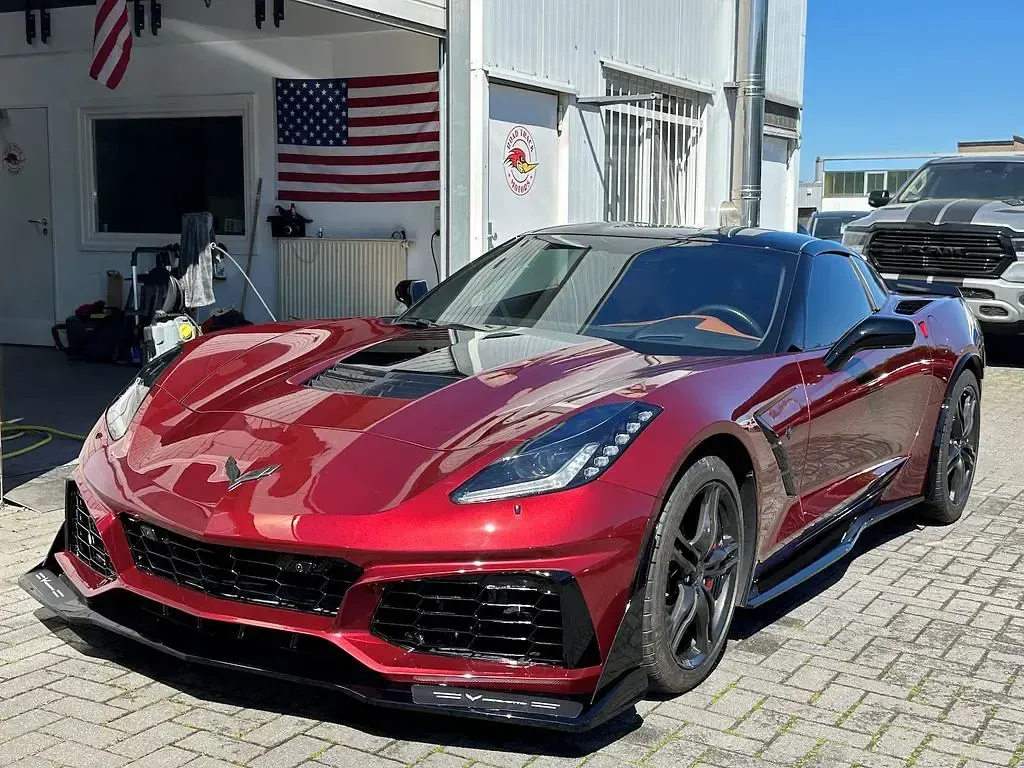Second-hand Corvette Stingray 466 CP (342 kW) 2016 Roșu Coupe