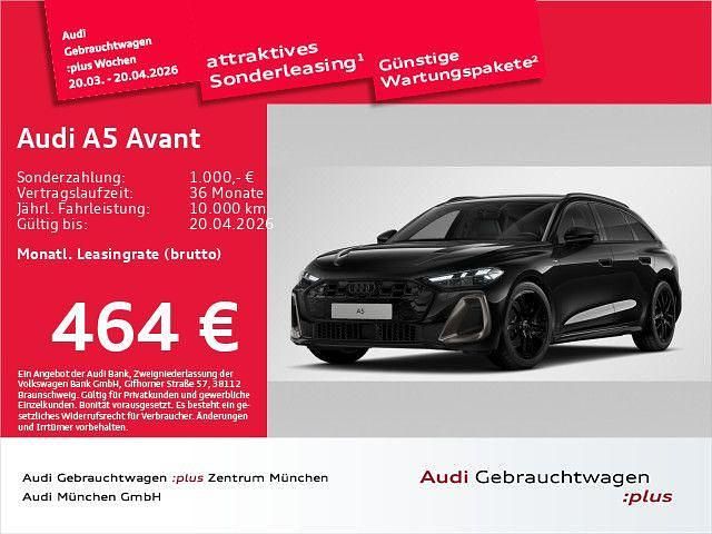 Gebraucht Audi A5 Edition .1 204 PS (150 kW) 2025 Mythosschwarz metallic Kombi