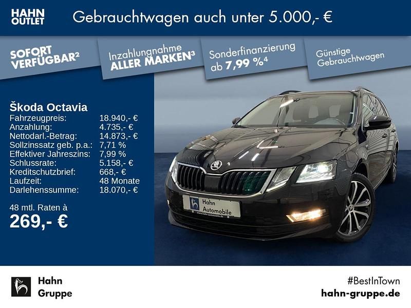 Gebraucht Skoda Octavia Ambition 150 PS (110 kW) 2020 Black magic perleffekt met. black magic perleffekt met. Kombi