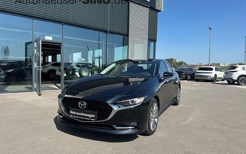 Schwarz Gebraucht 2023 Mazda 3 Exclusive Limousine | 22.990 € (Fairer Preis) - Bild 1/4