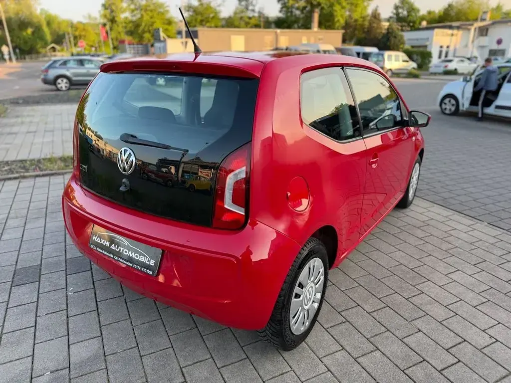 Gebraucht VW up! move up! 60 PS (44 kW) 2015 Rot Kleinwagen