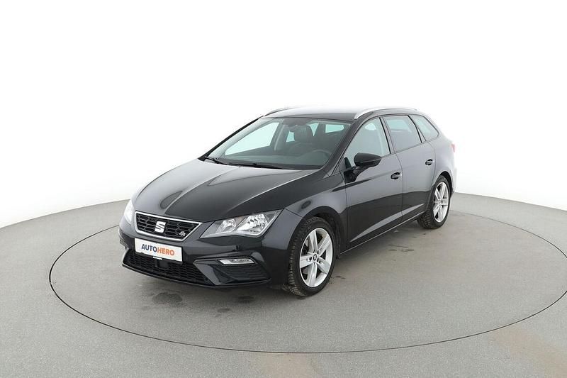 Usata Seat Leon FR 131 CV (96 kW) 2019 Nero Station wagon