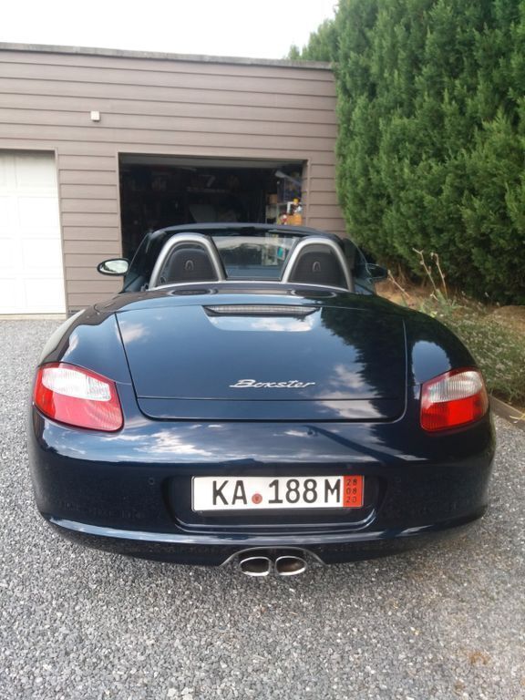 Gebraucht Porsche Boxster 239 PS (175 kW) 2006 Blau Cabrio
