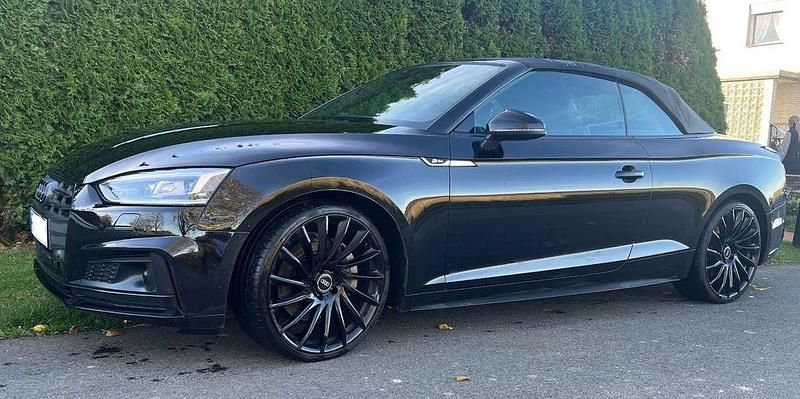 Schwarz Gebraucht 2017 Audi A5 Cabriolet Sport Cabrio | 28.500 € (Teuer) - Bild 1/4