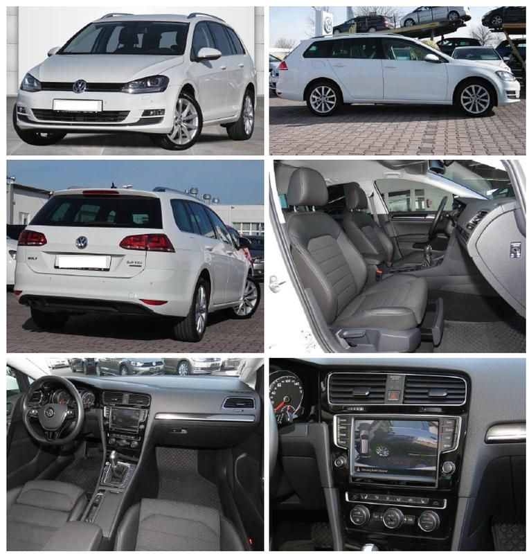 Gebraucht VW Golf VII Highline 150 PS (110 kW) 2014 Weiß Kombi