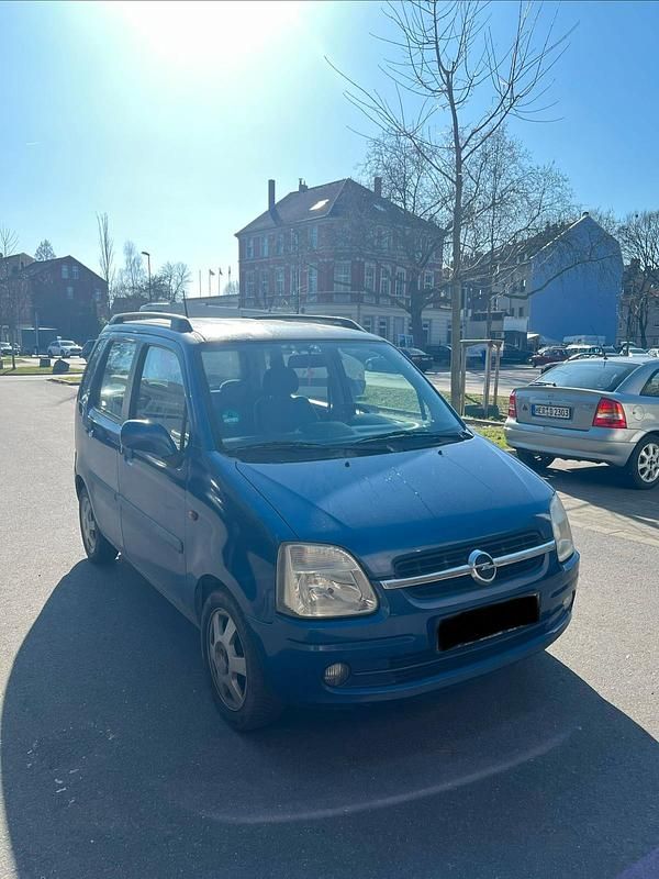 Gebraucht Opel Agila 75 PS (55 kW) 2003 Blau Van / Kleinbus
