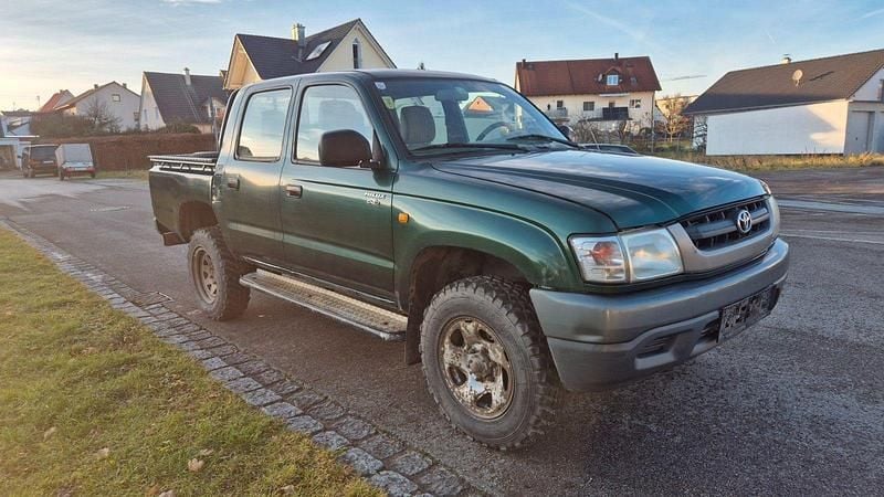 Gebraucht Toyota HiLux 102 PS (75 kW) 2004 Grün Pickup