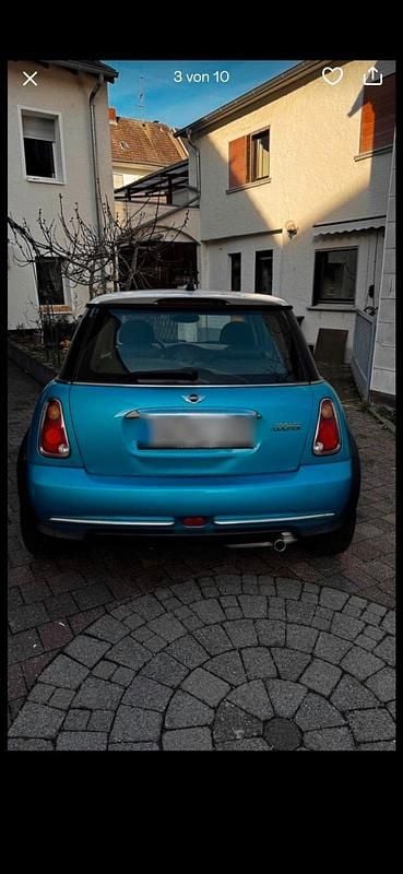 Used Mini Cooper 116 HP (85 kW) 2006 Blue Hatchback