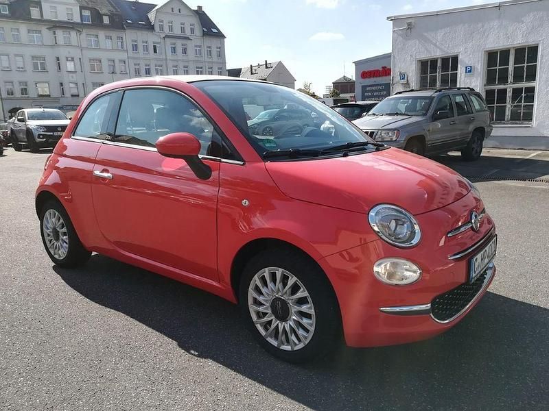 Rot Gebraucht 2017 Fiat 500C Lounge Cabrio | 11.900 € (Etwas zu teuer) - Bild 1/4