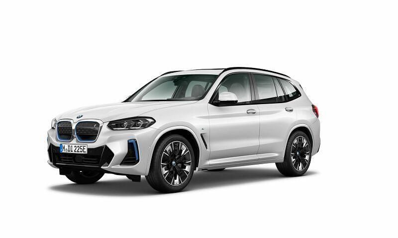 Mineralweiss metallic Gebraucht 2024 BMW iX3 M Sport SUV | 51.840 € (Guter Preis) - Bild 1/3