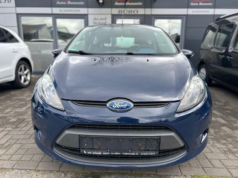 Gebraucht Ford Fiesta 60 PS (44 kW) 2009 Blau Kleinwagen
