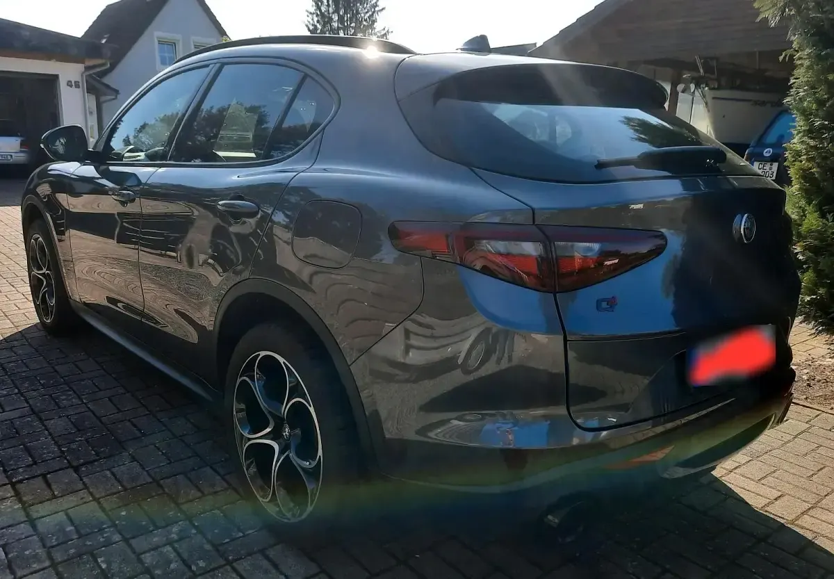 Gebraucht Alfa Romeo Stelvio Tech Edition 280 PS (205 kW) 2019 Grau SUV