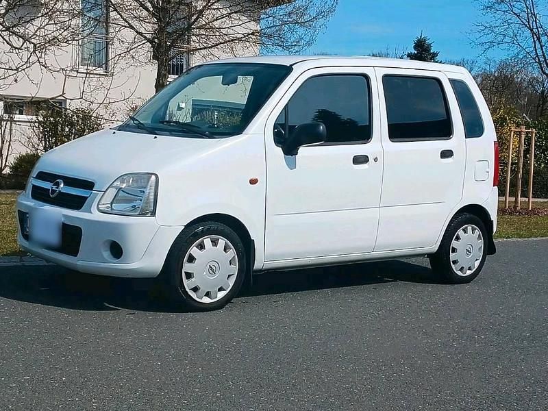 Gebraucht Opel Agila 60 PS (44 kW) 2005 Weiß Van / Kleinbus