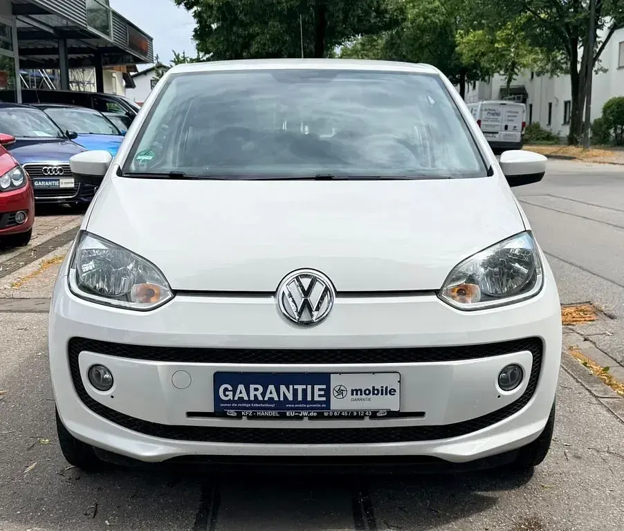 Gebraucht VW up! move up! 60 PS (44 kW) 2012 Weiß Kleinwagen