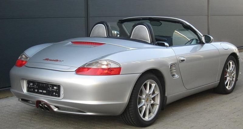 Silber Gebraucht 2003 Porsche Boxster Cabrio | 14.750 € (Guter Preis) - Bild 1/4