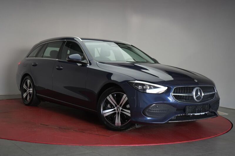 Blau Gebraucht 2023 Mercedes C220 Avantgarde Limousine | 29.490 € (Superpreis) - Bild 1/4